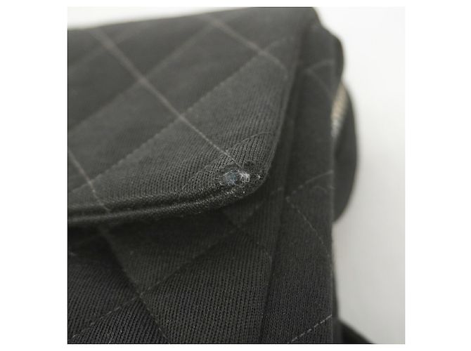Mochila Chanel Matelassé de algodón Negro - vista 6