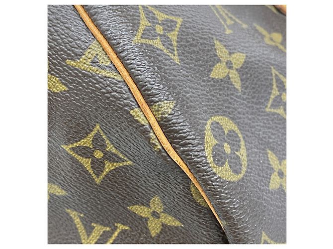 Bolso Louis Vuitton Monogram Speedy 35 Castaño - vista 11