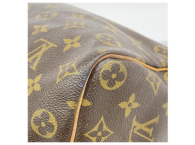 Bolso Louis Vuitton Monogram Speedy 35 Castaño - vista 7