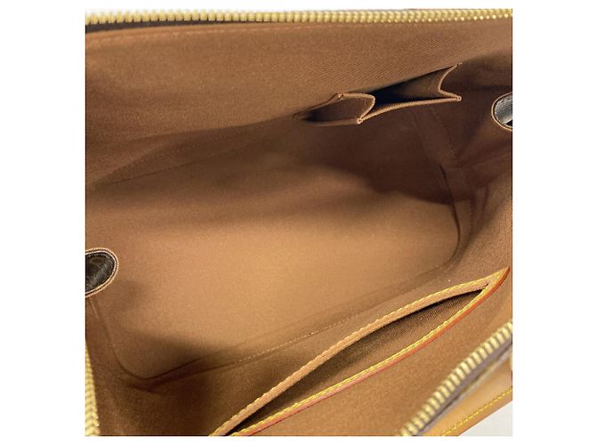 Louis Vuitton Alma Monogram Handtasche Braun - Ansicht 4