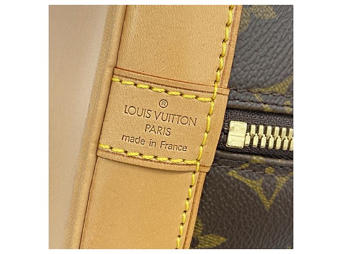 Louis Vuitton Alma Monogram Handtasche Braun - Ansicht 5