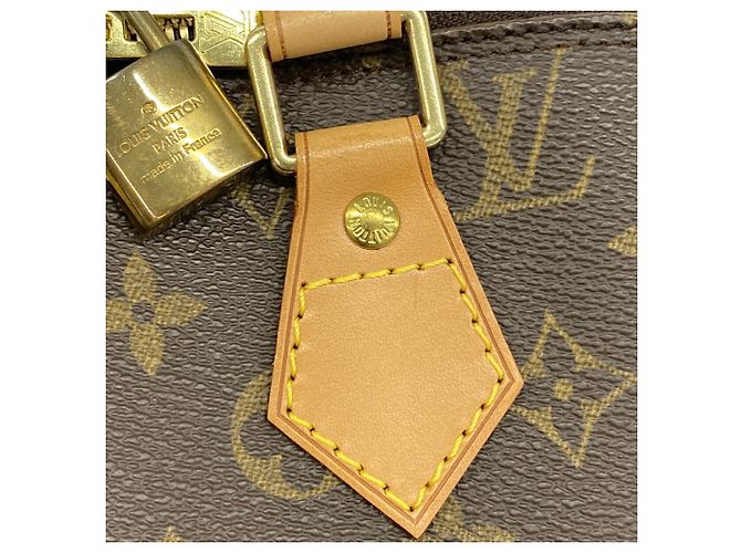 Louis Vuitton Alma Monogram Handtasche Braun - Ansicht 8