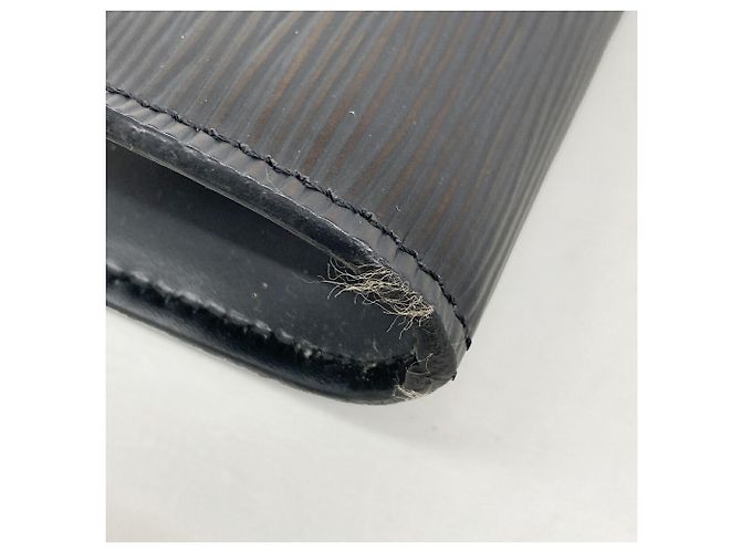 Louis Vuitton Epi Pochette Accessoires M52942 Noir Negro - vista 6