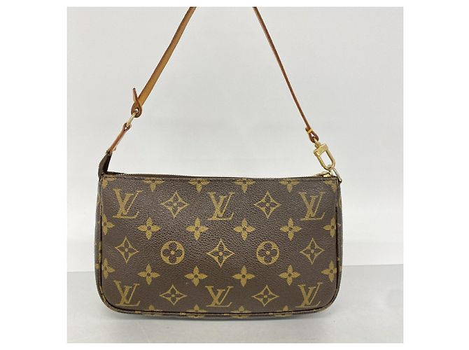 Louis Vuitton Monogram Pochette Accessoires M51980 Marron - vue 12