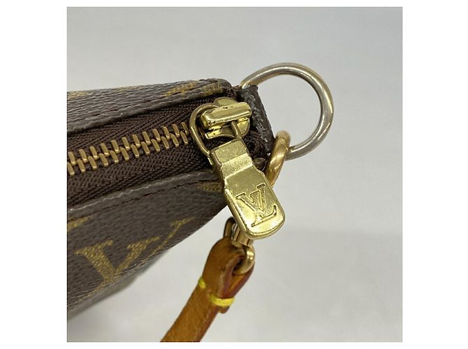 Louis Vuitton Monogram Pochette Accessoires M51980 Marron - vue 9