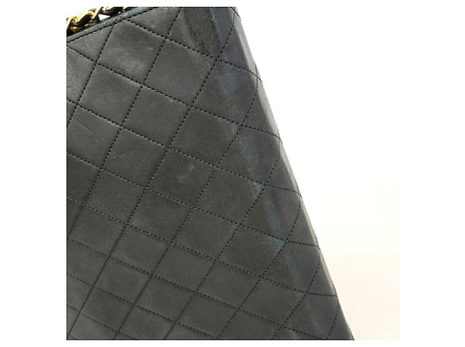 Chanel Matelassé Chain Shoulder Bag Black - view 9
