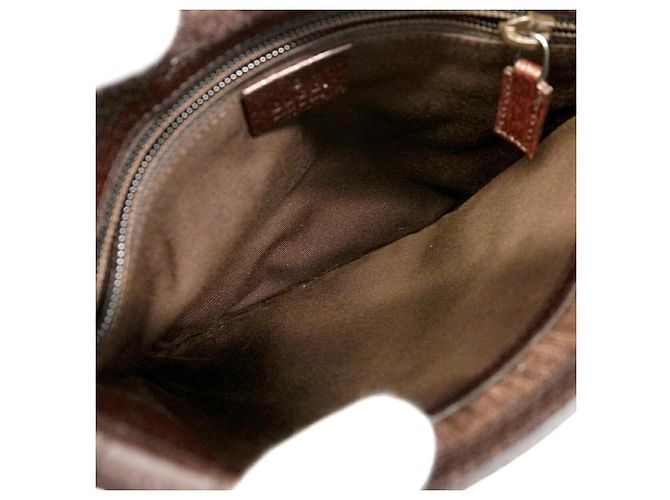 Gucci GG Canvas Schultertasche Braun Beige - Ansicht 4