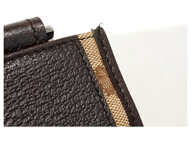 Gucci GG Canvas Schultertasche Braun Beige - Ansicht 8