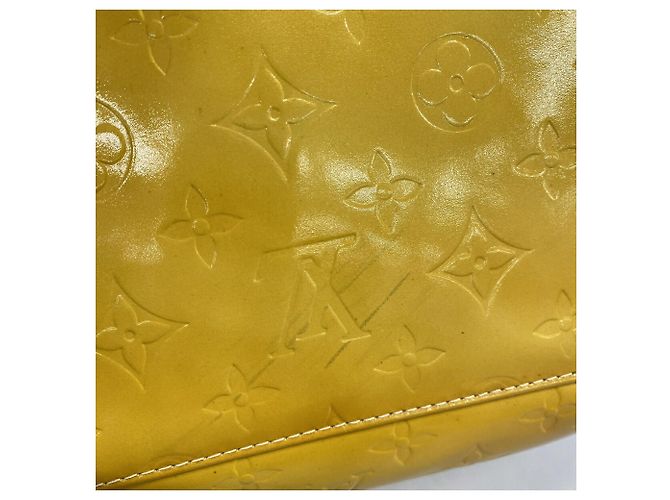 Borsa a tracolla Louis Vuitton Vernis Thompson Street D'oro - vista 8