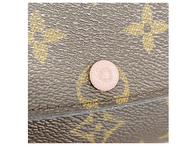 Louis Vuitton Monogram Portefeuille Emilie Long Wallet Rosa - vista 10