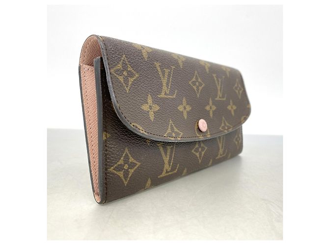 Louis Vuitton Monogram Portefeuille Emilie Long Wallet Rosa - vista 2