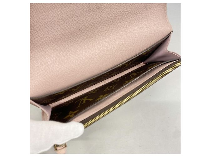 Louis Vuitton Monogram Portefeuille Emilie Long Wallet Rosa - vista 3