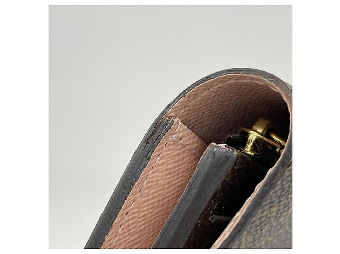 Louis Vuitton Monogram Portefeuille Emilie Long Wallet Rosa - vista 5