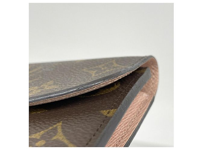 Louis Vuitton Monogram Portefeuille Emilie Long Wallet Rosa - vista 6