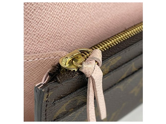 Louis Vuitton Monogram Portefeuille Emilie Long Wallet Rosa - vista 9