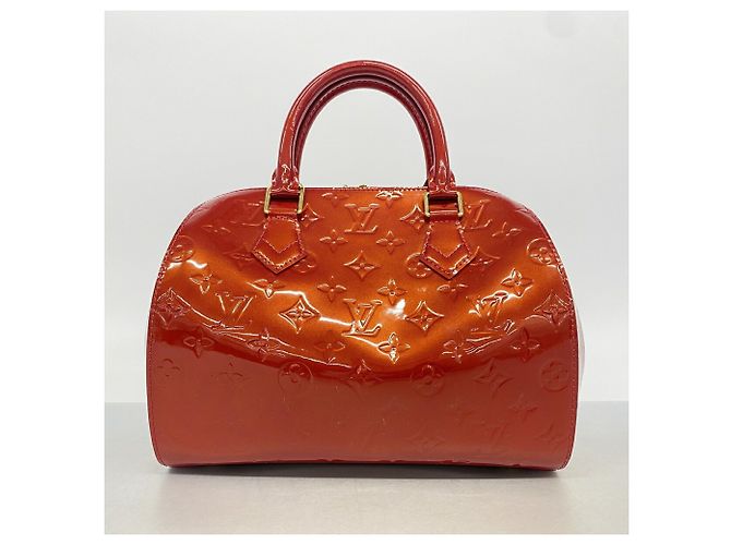 Borsa Louis Vuitton Vernis Montana Rosso - vista 13