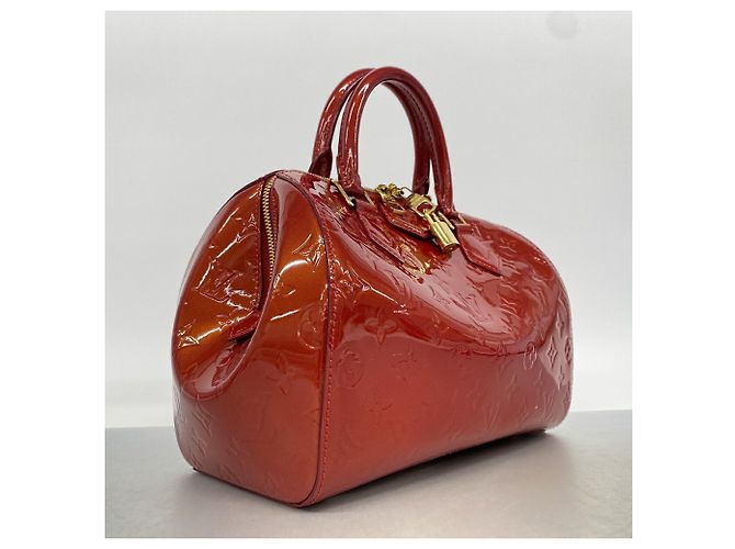 Borsa Louis Vuitton Vernis Montana Rosso - vista 2