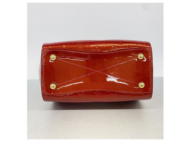 Borsa Louis Vuitton Vernis Montana Rosso - vista 3