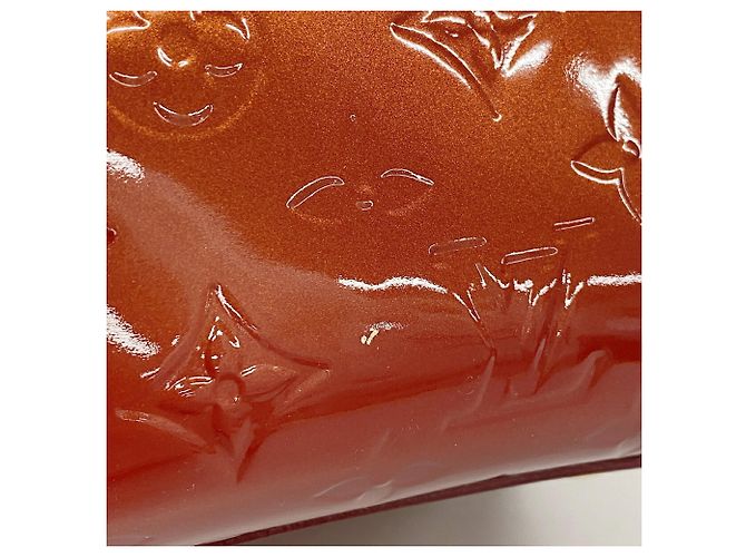 Borsa Louis Vuitton Vernis Montana Rosso - vista 8