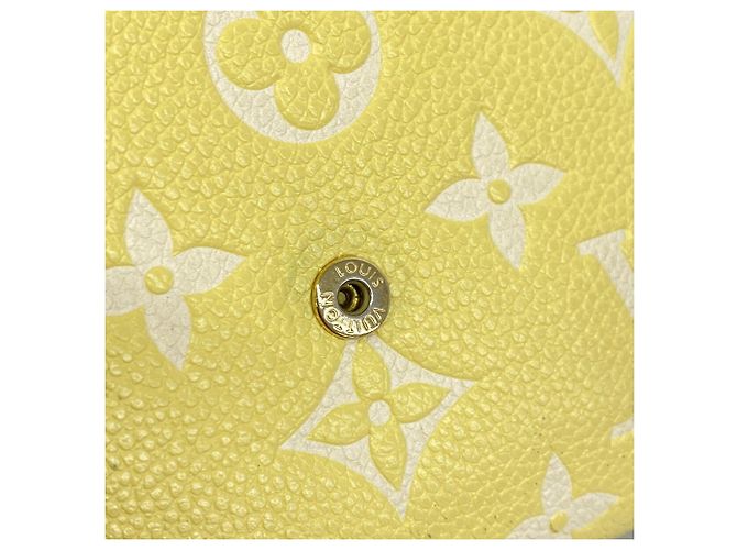 Louis Vuitton Tri-fold Wallet Yellow - view 10
