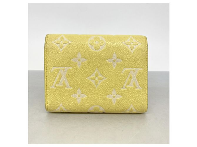 Louis Vuitton Tri-fold Wallet Yellow - view 11