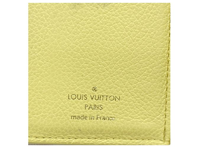 Louis Vuitton Tri-fold Wallet Yellow - view 4