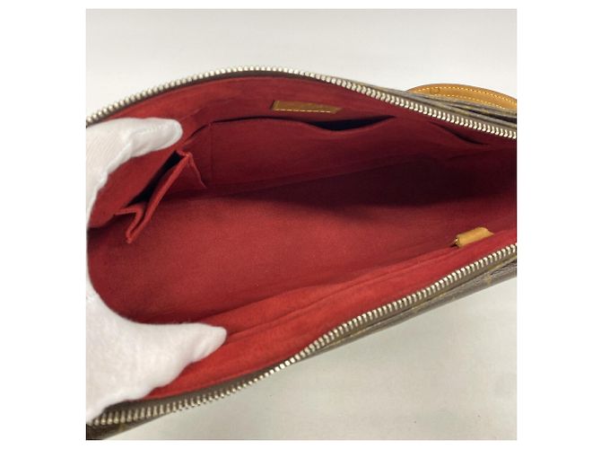 Borsa a tracolla Louis Vuitton Monogram Vivacite GM Marrone - vista 4