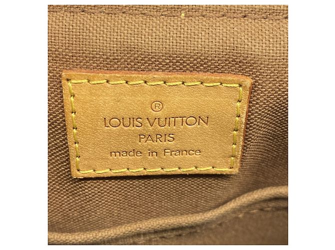Sac à main Louis Vuitton Monogram Palermo PM Marron - vue 5