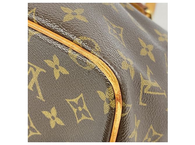 Sac à main Louis Vuitton Monogram Palermo PM Marron - vue 6
