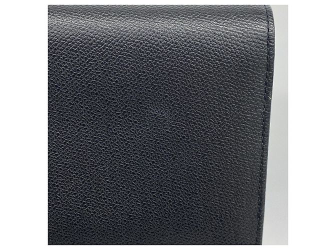 Cartera larga de Chanel en piel negra Negro - vista 6