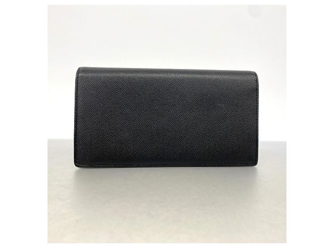 Cartera larga de Chanel en piel negra Negro - vista 8