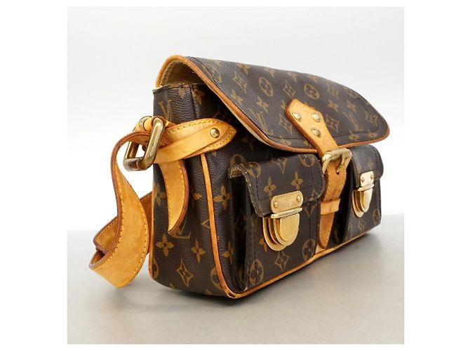 Bolso de hombro Louis Vuitton Monogram Hudson PM Castaño - vista 2