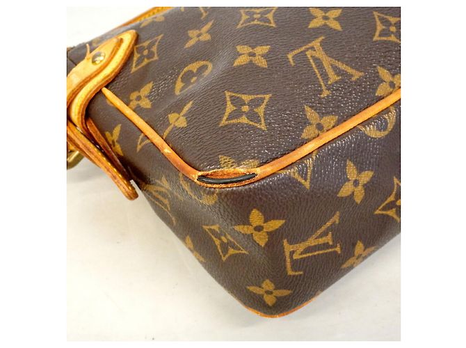 Bolso de hombro Louis Vuitton Monogram Hudson PM Castaño - vista 6