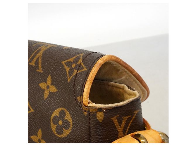 Bolso de hombro Louis Vuitton Monogram Hudson PM Castaño - vista 7