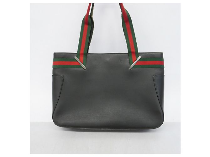 Bolso Tote Gucci de piel negra Negro - vista 12