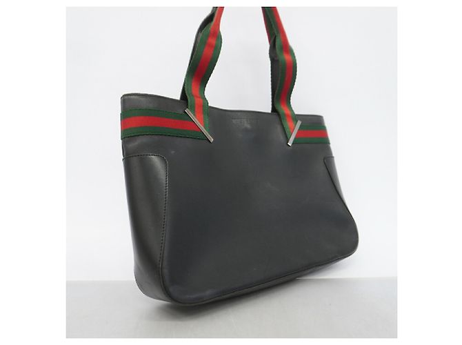 Bolso Tote Gucci de piel negra Negro - vista 2