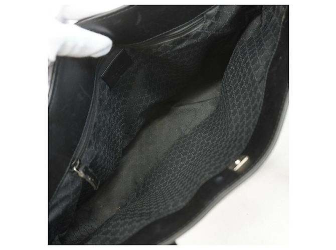 Bolso Tote Gucci de piel negra Negro - vista 4