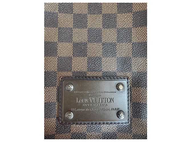 Louis Vuitton Bolsa de Ombro Damier Ebene Marrom - vista 2