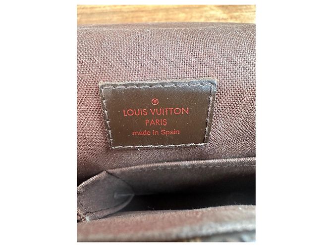 Louis Vuitton Bolsa de Ombro Damier Ebene Marrom - vista 3
