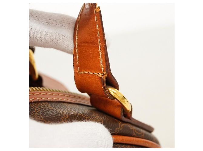 Céline Borsa Celine Macadam Brown da donna Marrone - vista 10