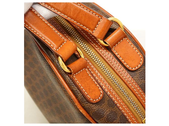 Céline Borsa Celine Macadam Brown da donna Marrone - vista 11