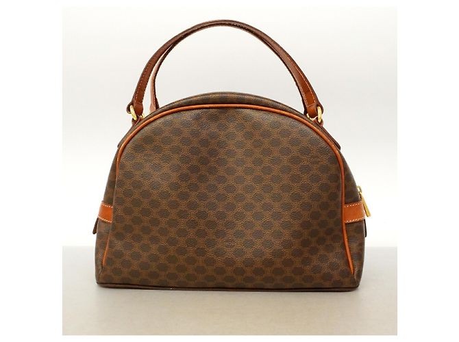 Céline Borsa Celine Macadam Brown da donna Marrone - vista 12