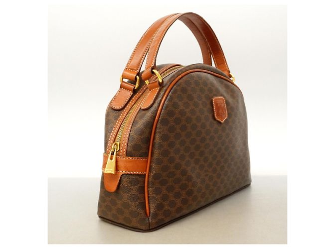 Céline Borsa Celine Macadam Brown da donna Marrone - vista 2