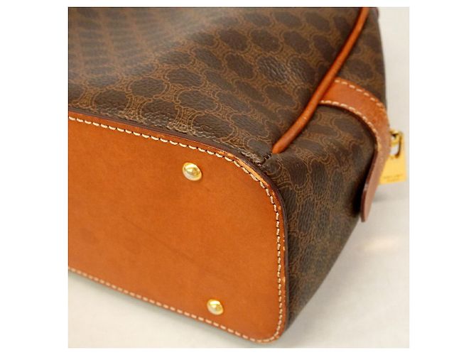 Céline Borsa Celine Macadam Brown da donna Marrone - vista 6