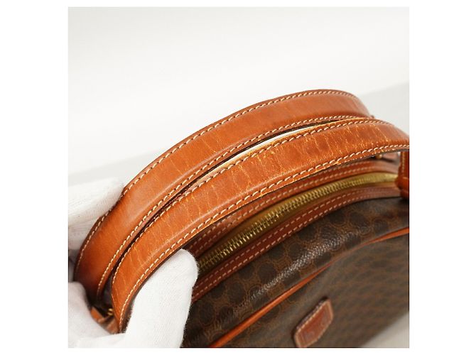 Céline Borsa Celine Macadam Brown da donna Marrone - vista 8