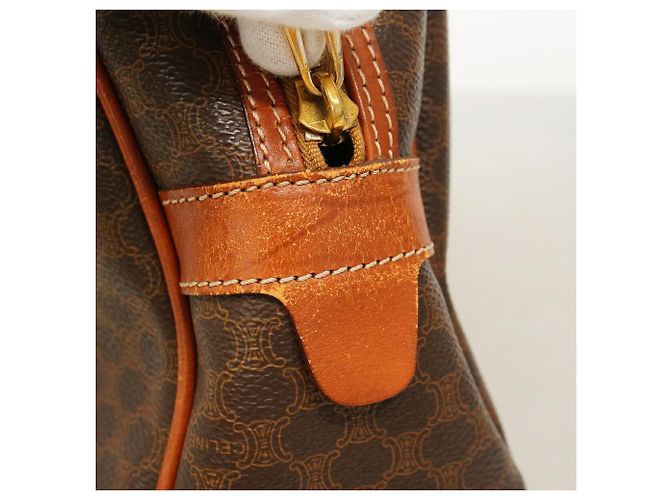 Céline Borsa Celine Macadam Brown da donna Marrone - vista 9