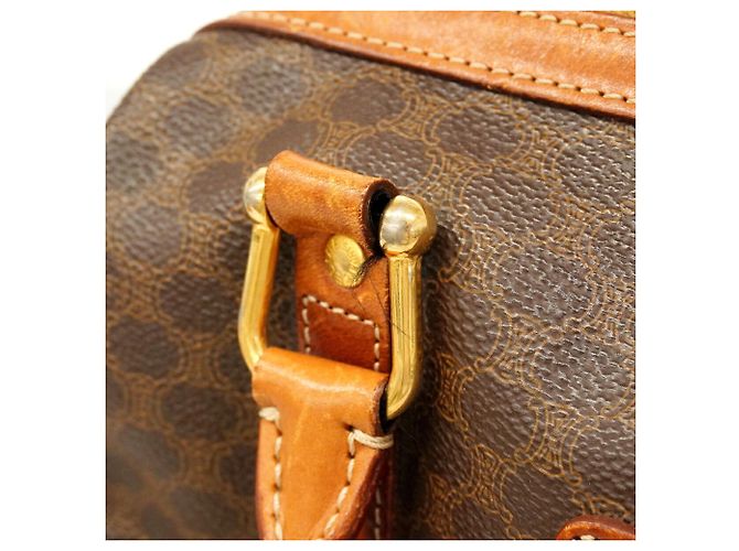Céline Borsa Celine Macadam Brown da donna Marrone - vista 8