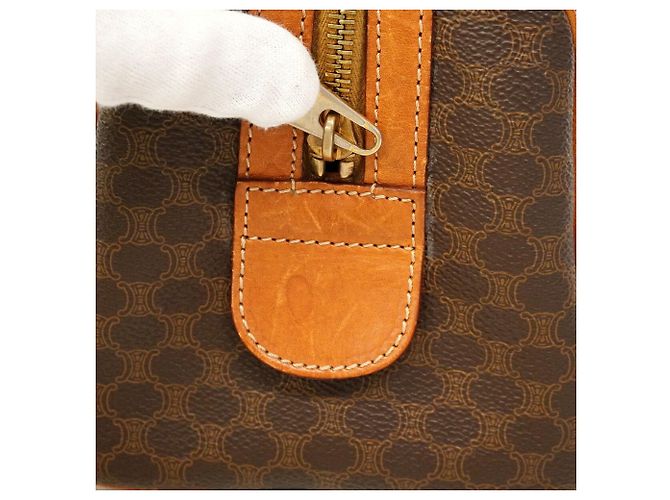 Céline Borsa Celine Macadam Brown da donna Marrone - vista 9