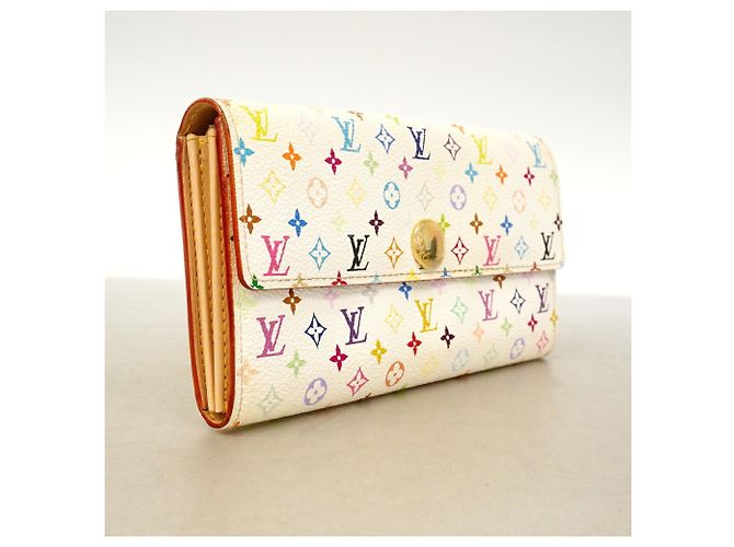 Louis Vuitton Multicolor Long Wallet White - view 2