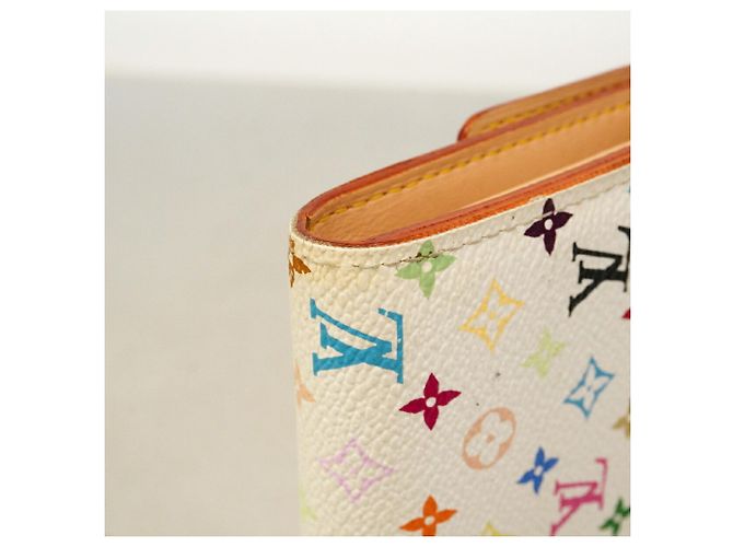 Louis Vuitton Multicolor Long Wallet White - view 6
